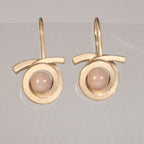 Ohrhänger Perl Spirale