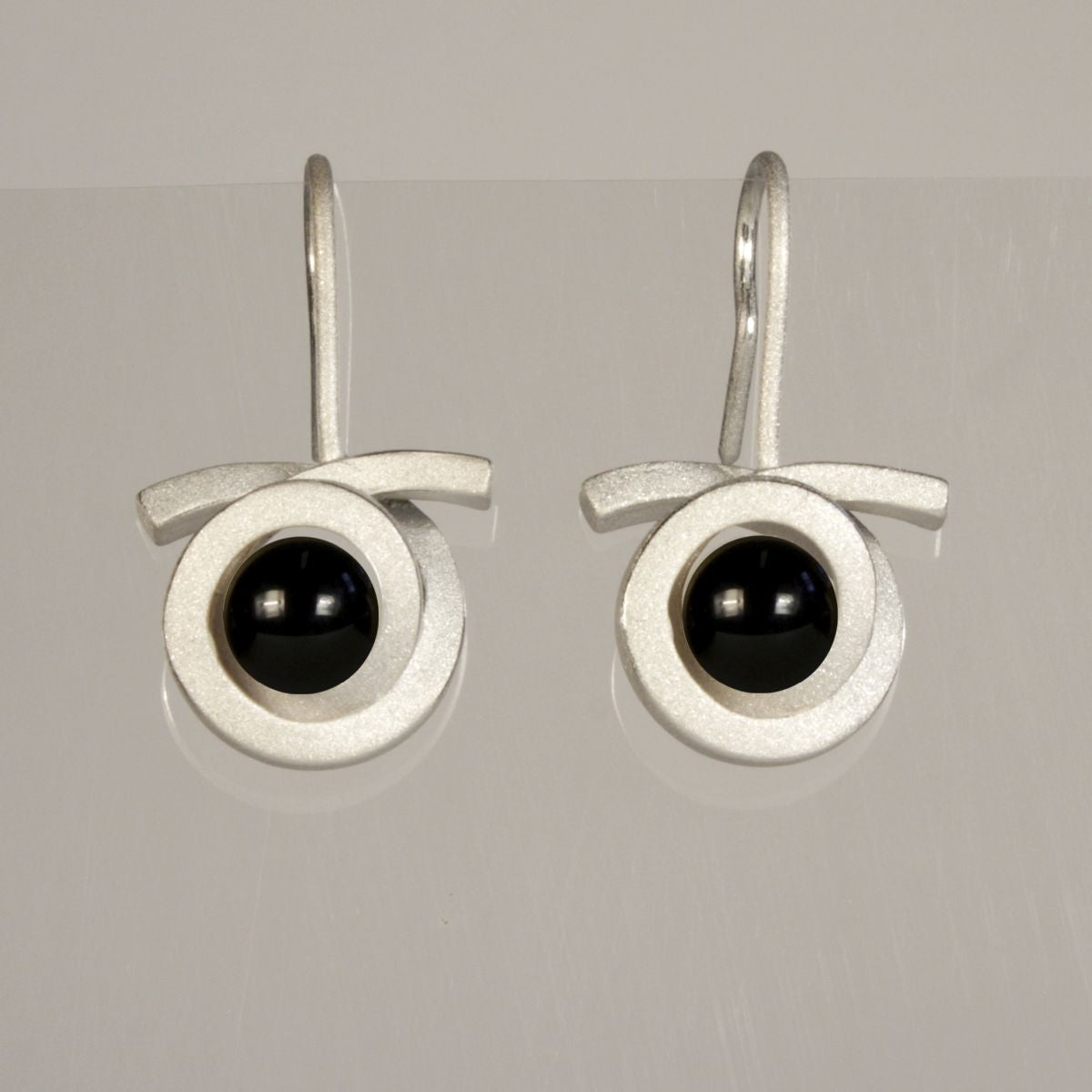 Ohrhänger Perl Spirale