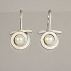 Ohrhänger Perl Spirale