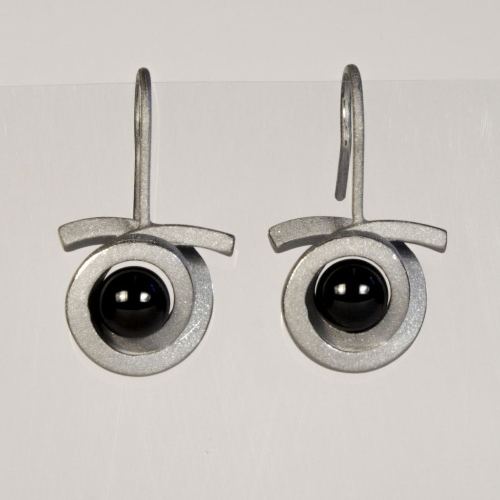 Ohrhänger Perl Spirale