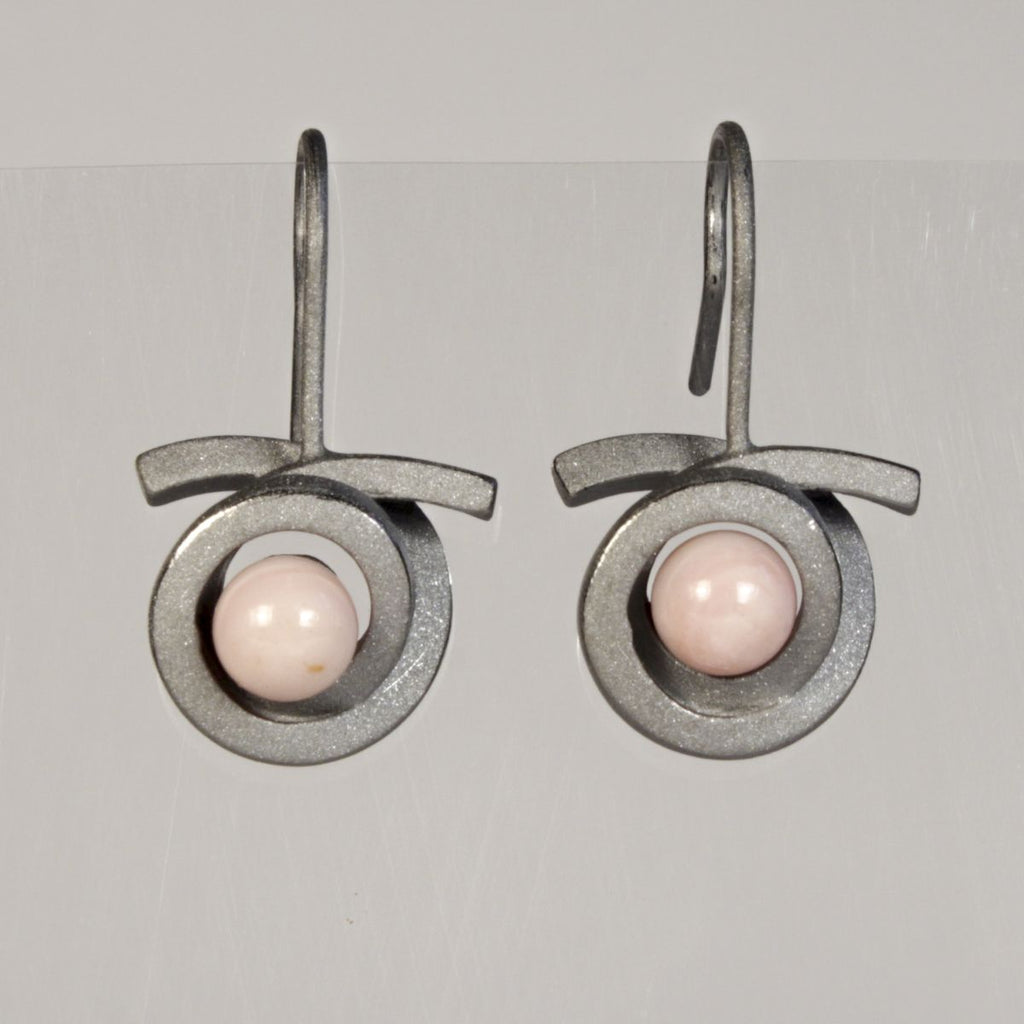 Ohrhänger Perl Spirale