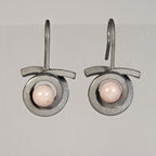 Ohrhänger Perl Spirale