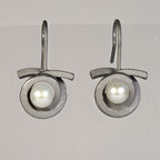 Ohrhänger Perl Spirale