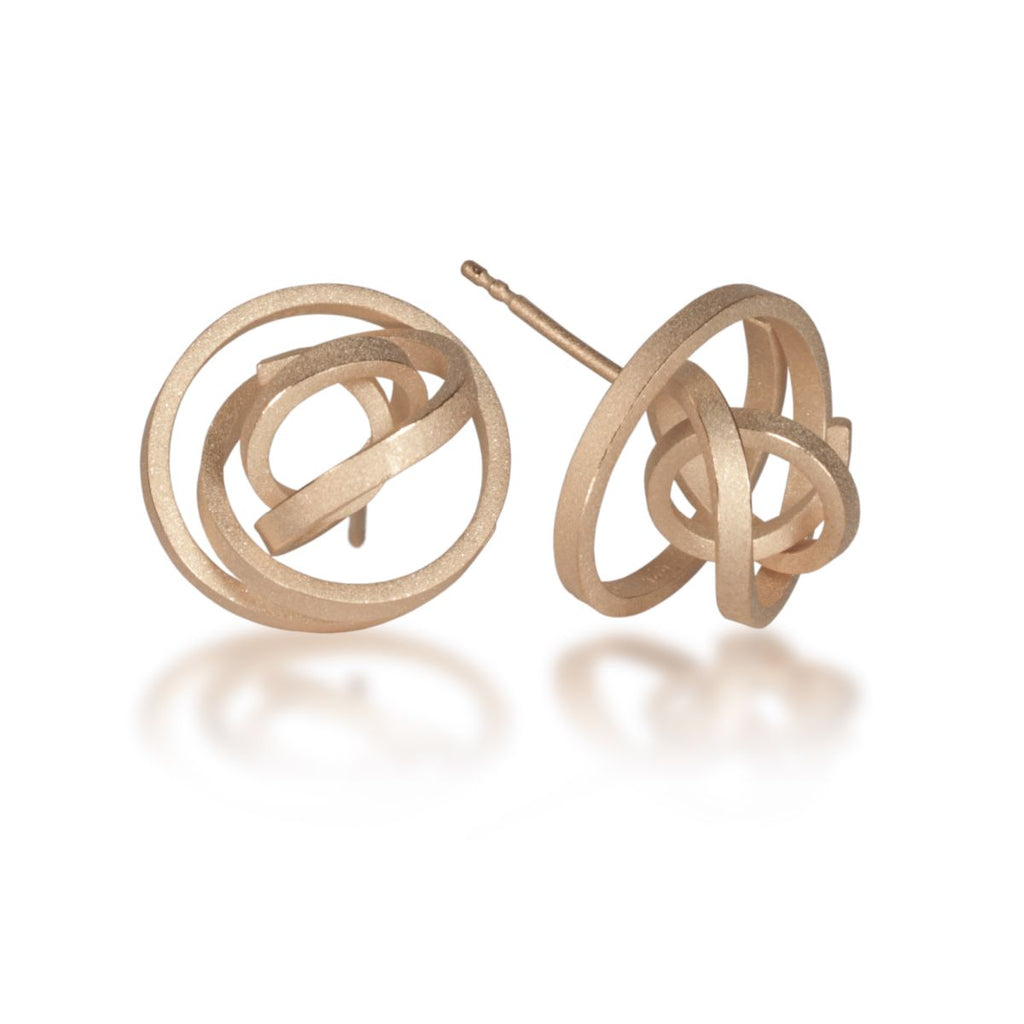 Ohrstecker Kugel Knoten