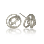 Ohrstecker Kugel Knoten