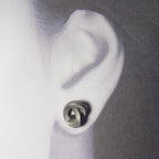 Ohrstecker Knoten kantig groß