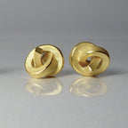 Ohrstecker Knoten kantig klein