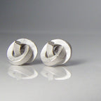 Ohrstecker Knoten kantig klein