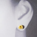 Ohrstecker Knoten kantig klein