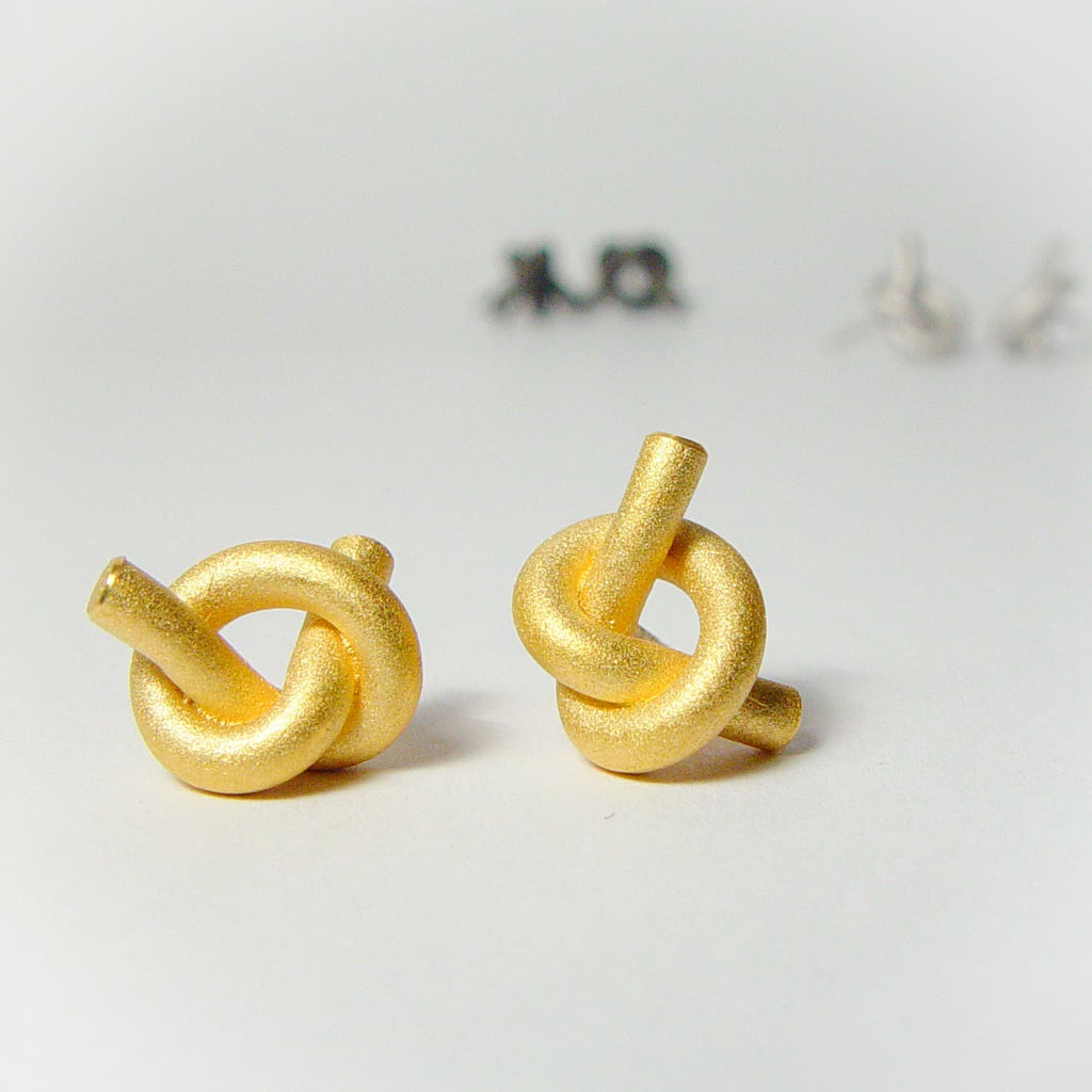 Ohr Knoten rund klein