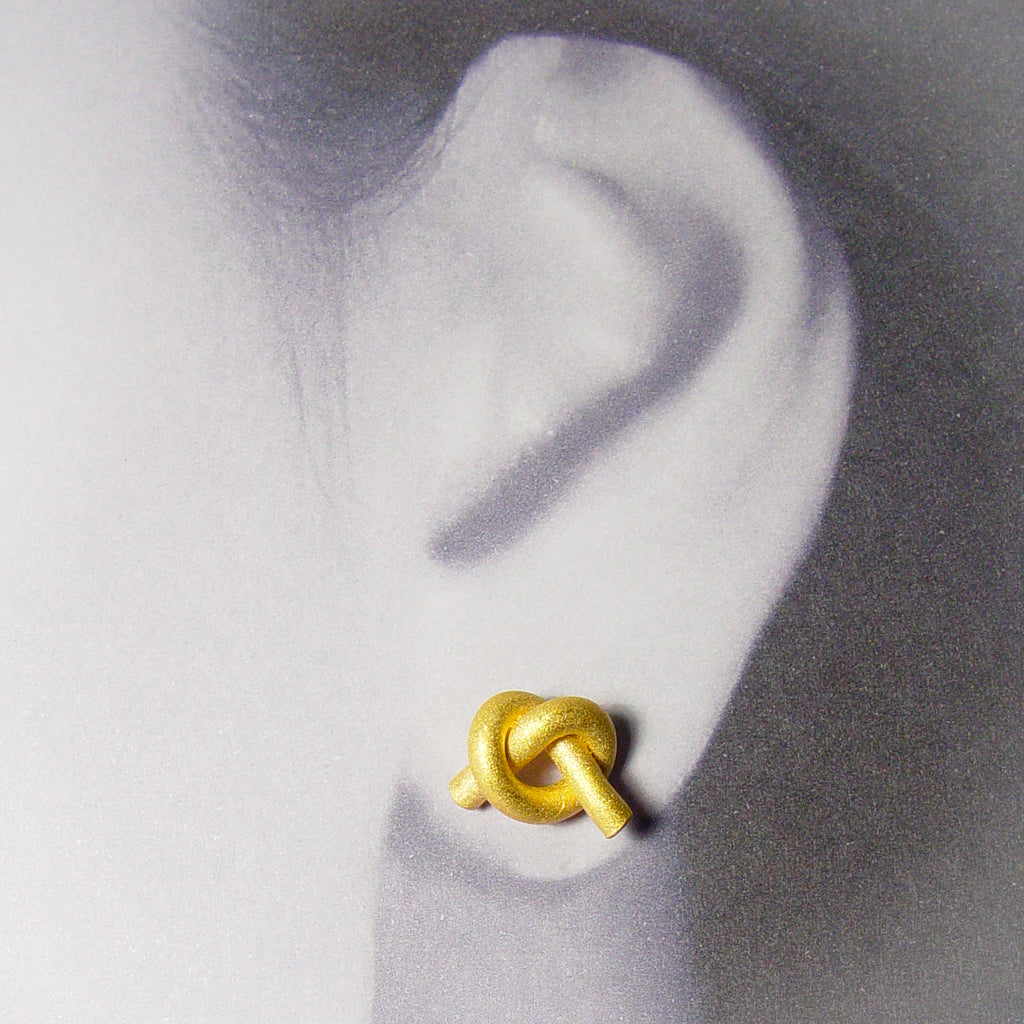 Ohr Knoten rund klein