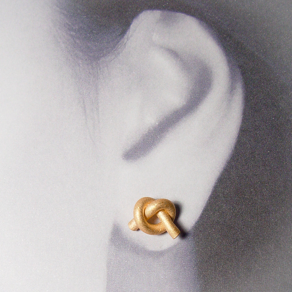 Ohr Knoten rund klein