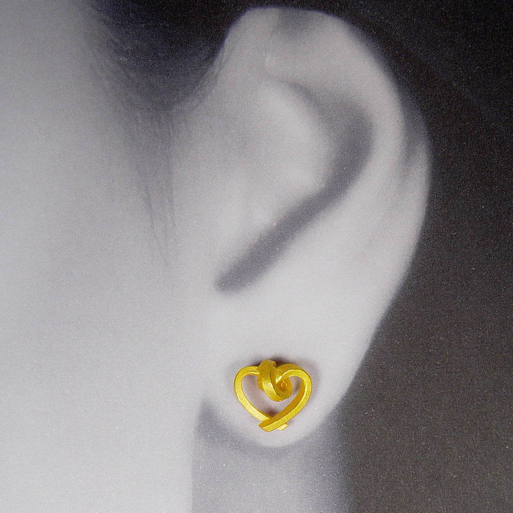 Ohrhänger Herzen groß