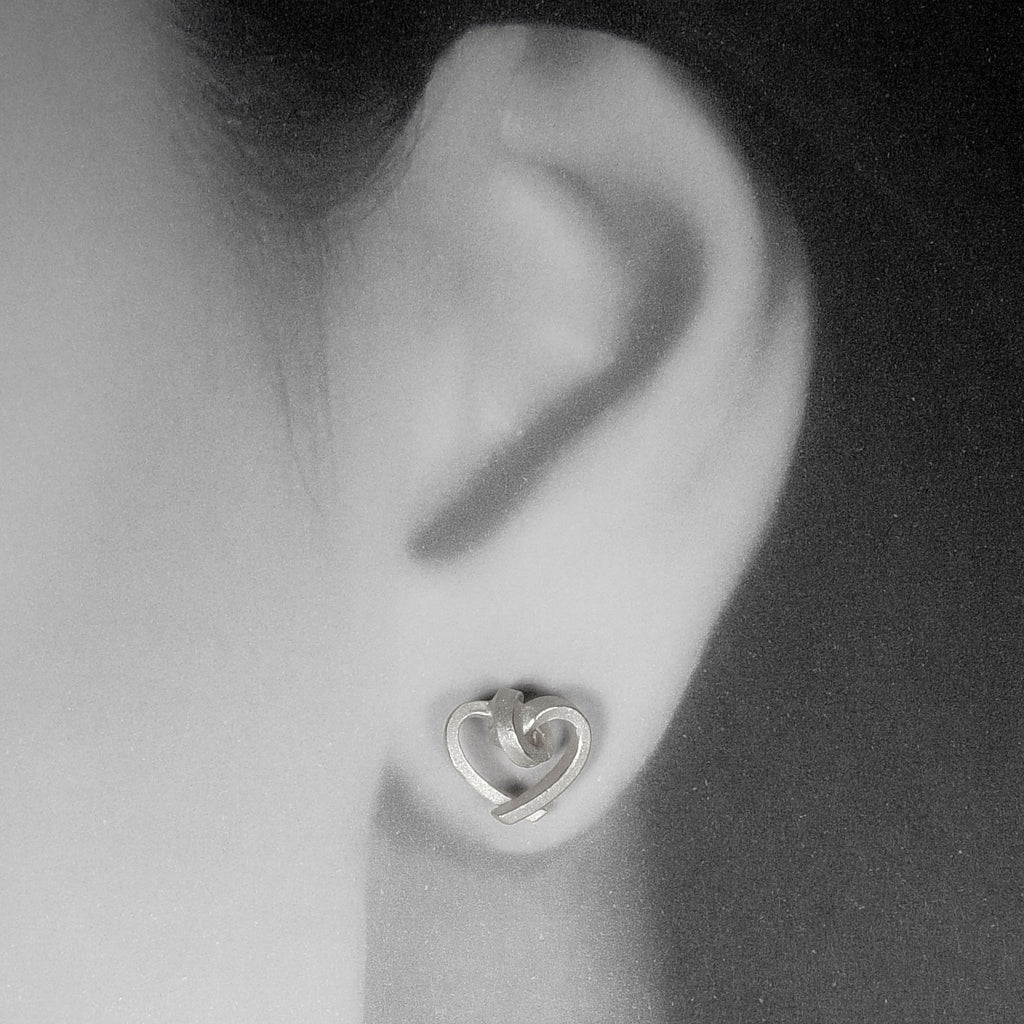 Ohrhänger Herzen groß