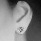 Ohrhänger Herzen groß