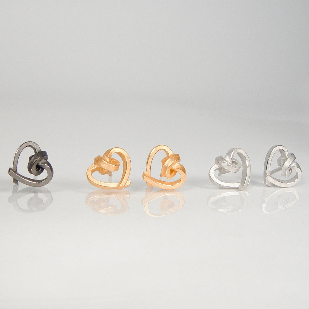 Ohrhänger Herzen groß