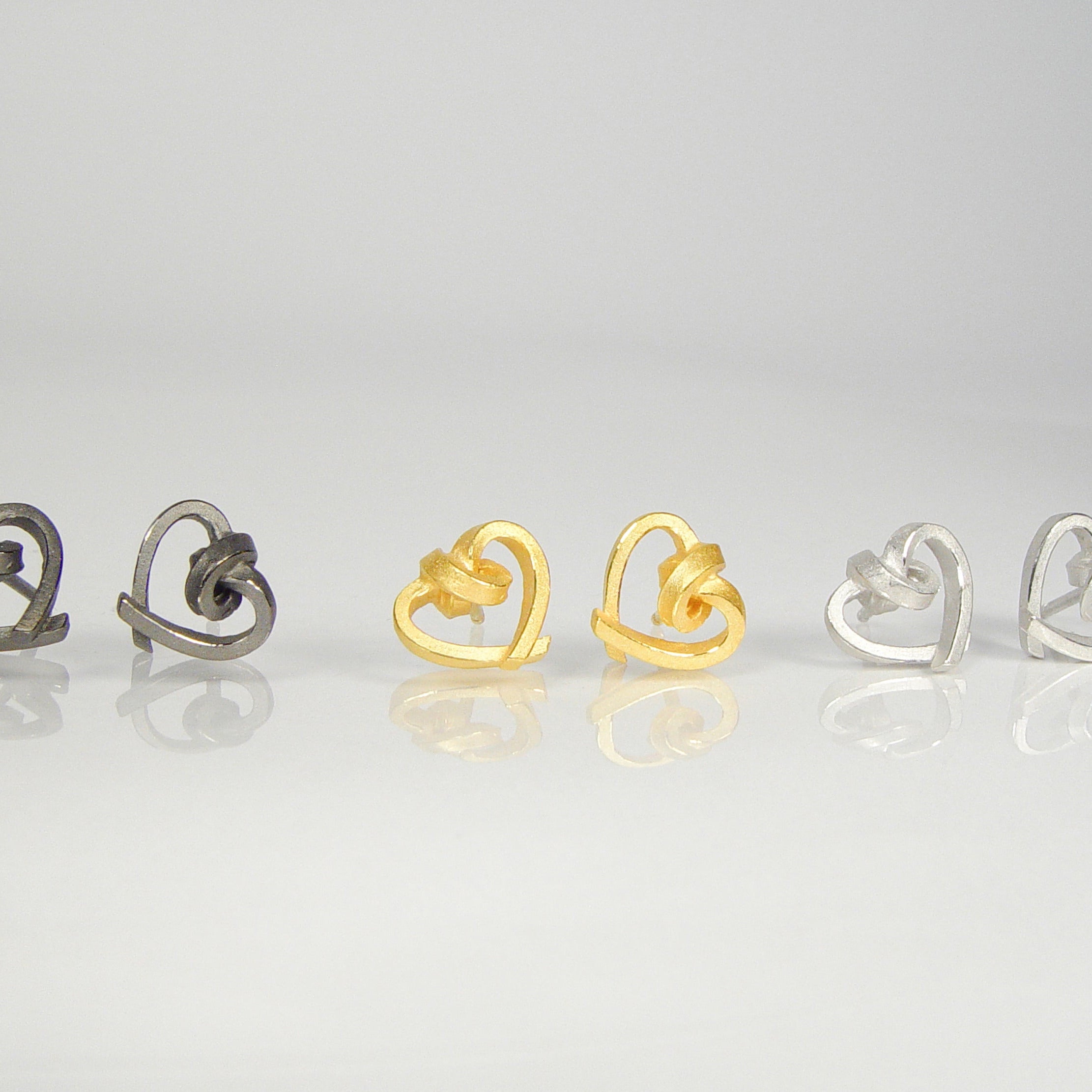 Ohr Herzen kantig klein