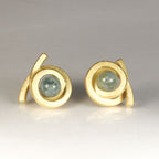 Ohrstecker Perl Spirale