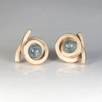 Ohrstecker Perl Spirale