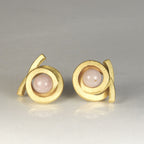 Ohrstecker Perl Spirale