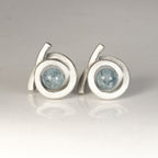 Ohrstecker Perl Spirale