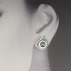 Ohrstecker Perl Spirale