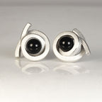 Ohrstecker Perl Spirale