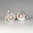 Ohrstecker Perl Spirale