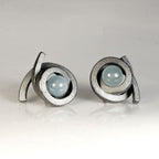 Ohrstecker Perl Spirale