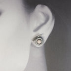 Ohrstecker Perl Spirale