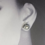 Ohrstecker Perl Spirale