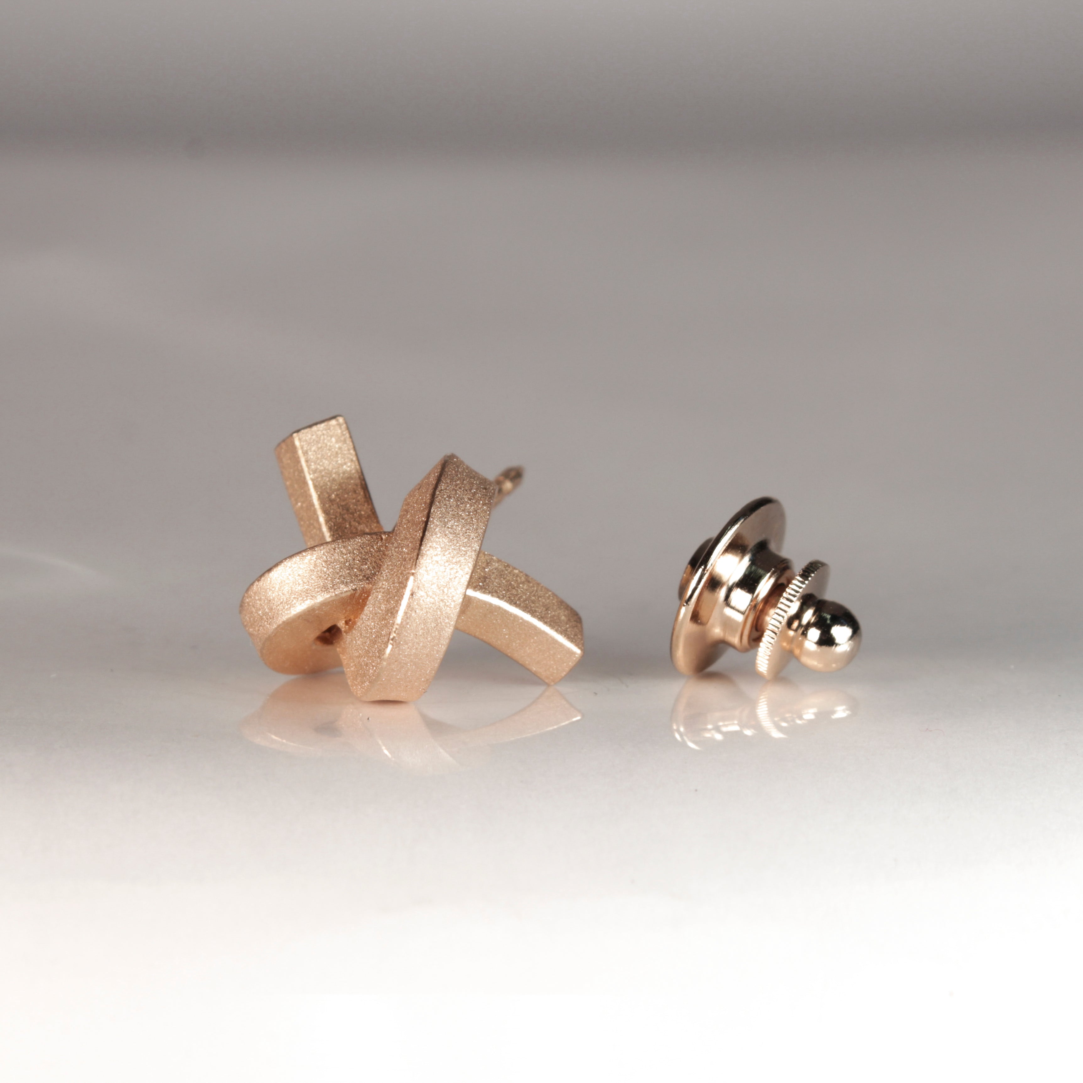 Stik Pin Knoten kantig