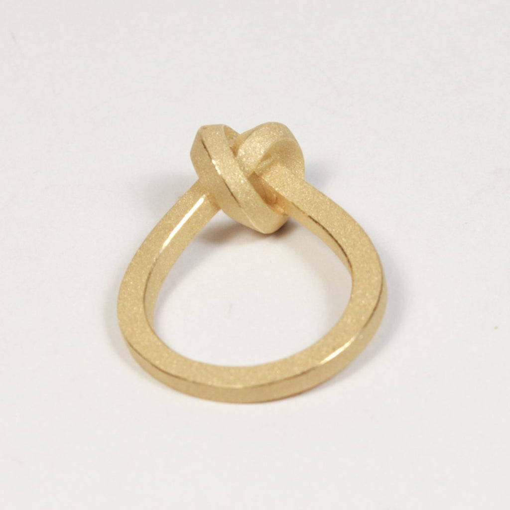 RIN 3 - Knoten Ring kantig
