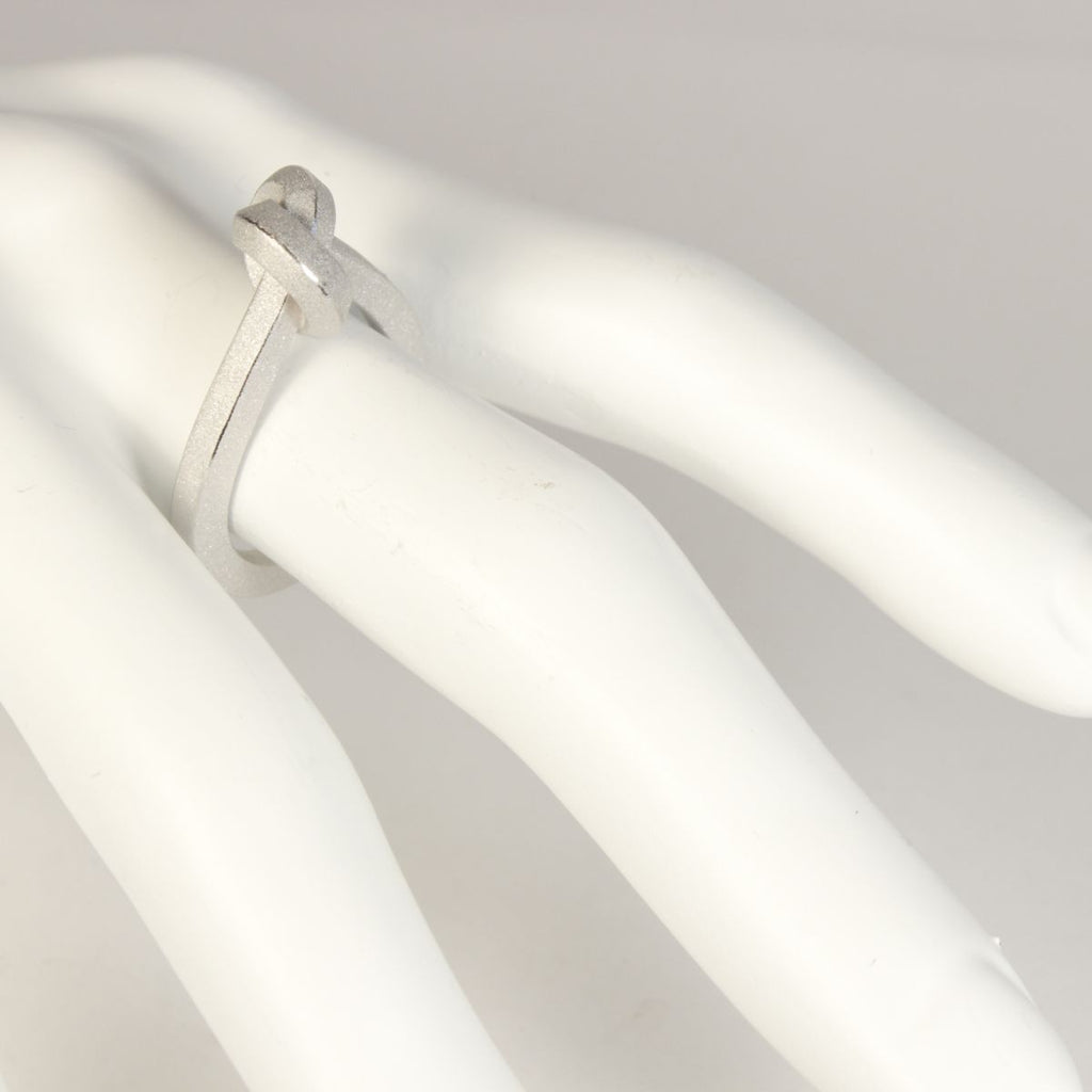 RIN 3 - Knoten Ring kantig