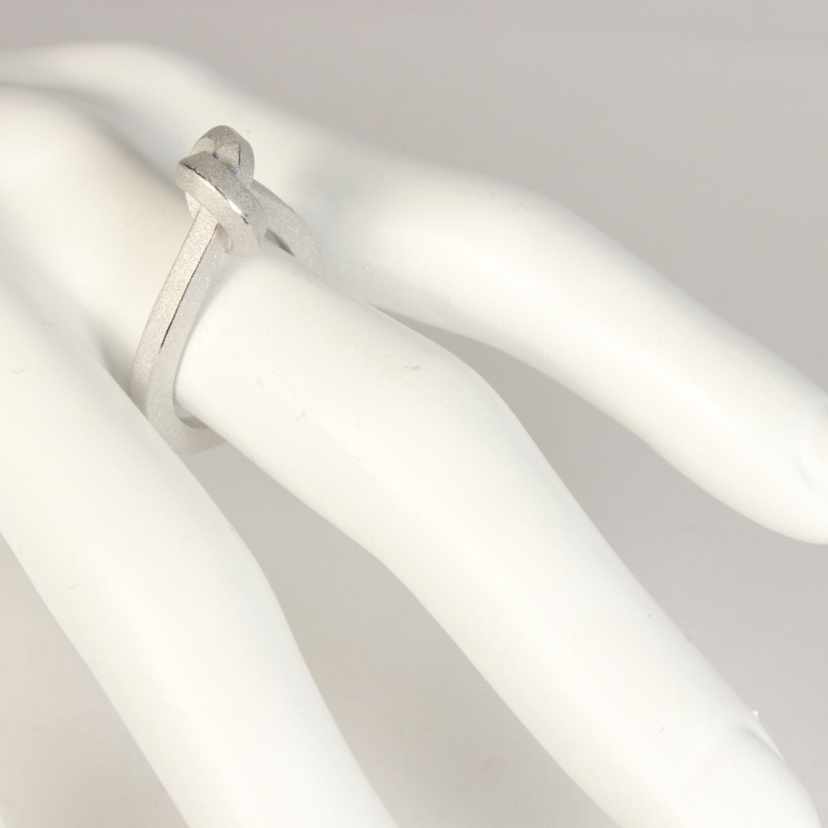 RIN 3 - Knoten Ring kantig